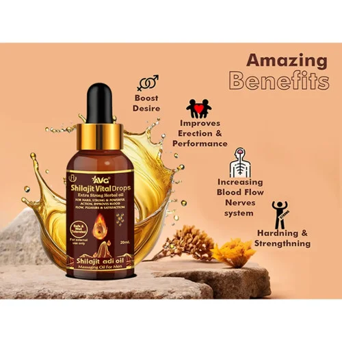 AVG Shilajit Vital Drops (20ml)