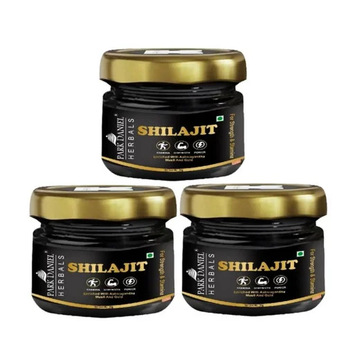 Park Daniel Shilajit Resin (20g, Pack of 3)
