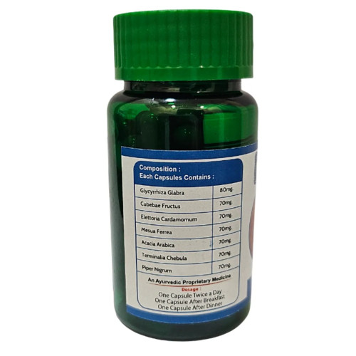 Rana Herbals Mukha Shodhak  Capsules (60cap)