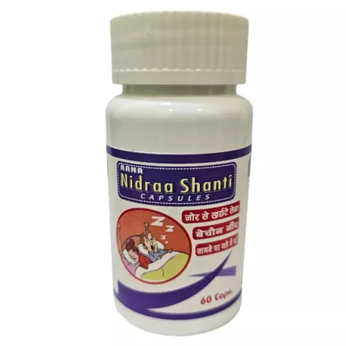 Rana Herbals Nidraa Shanti  Capsules (60cap)