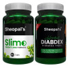 Sheopals Slimo + Diabdex  Capsules (60Cap + 30Cap) (1Pack)