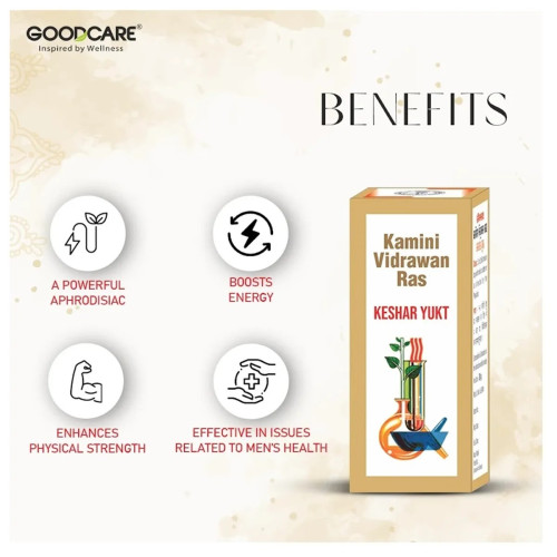 Goodcare Kamini Vidrawan Ras Keshar Yukta (10g)
