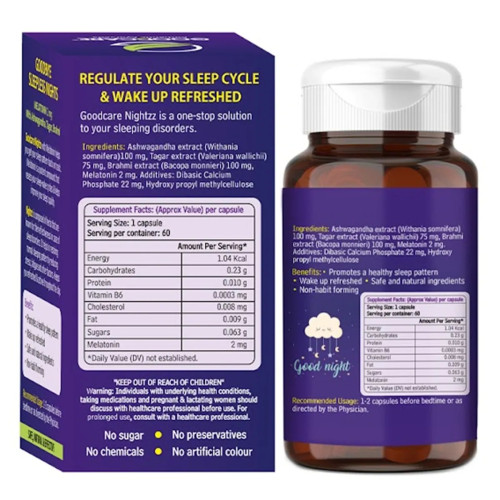Goodcare Nightzz  Capsules (60cap)