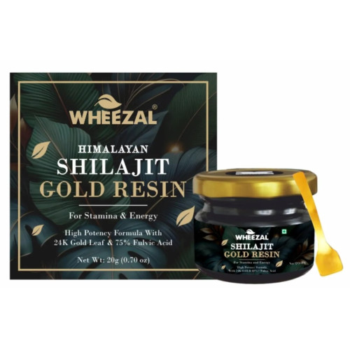 Wheezal Himalayan Shilajit Gold Resin (20g)