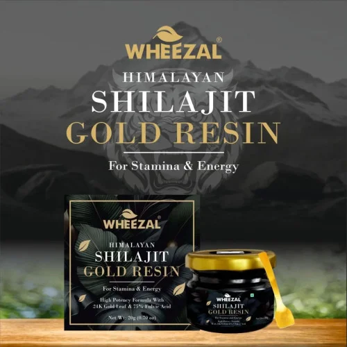 Wheezal Himalayan Shilajit Gold Resin (20g)