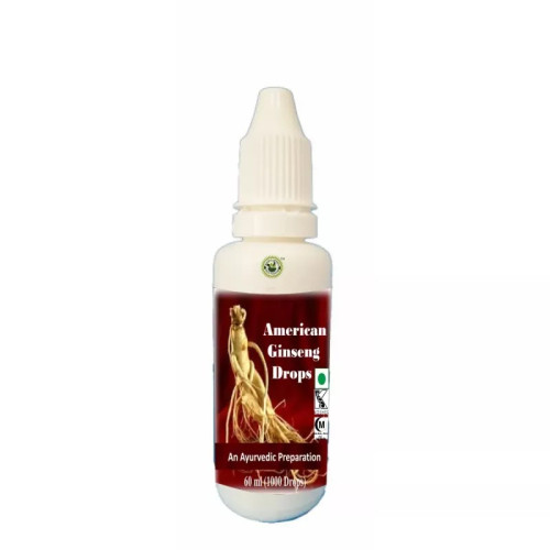 Bhabya Herbal American Ginseng Drops (60ml)