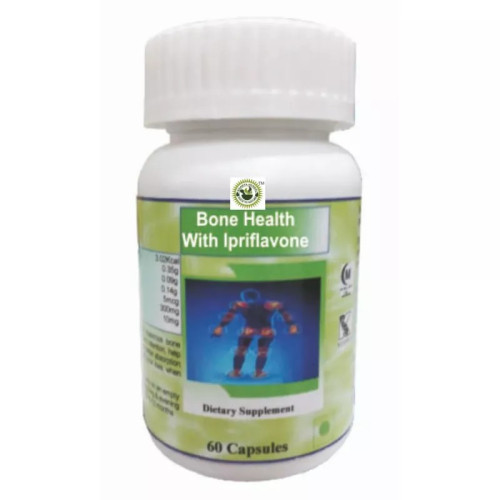Bhabya Herbal Bone Health With Ipriflavone  Capsulesule (60cap)