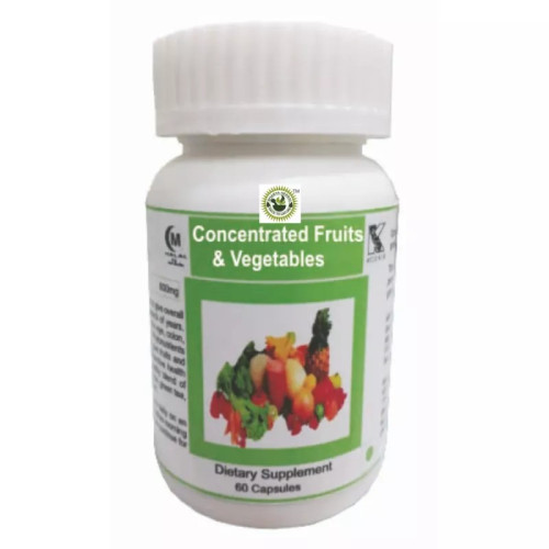Bhabya Herbal Concentrated Fruits And Vege Tabletsles  Capsulesule (60cap)