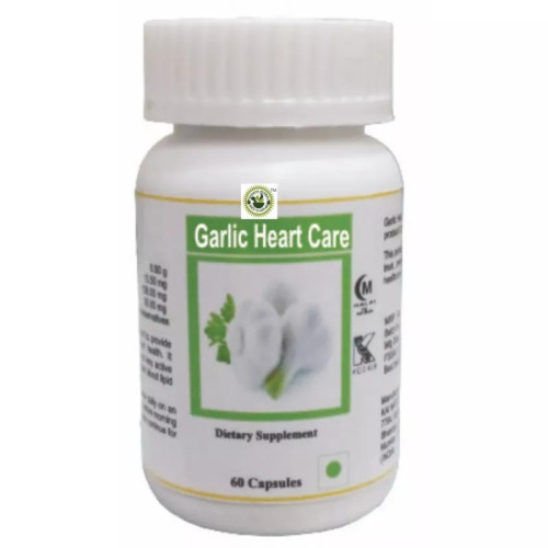 Bhabya Herbal Garlic Heart Care  Capsulesule (60cap)