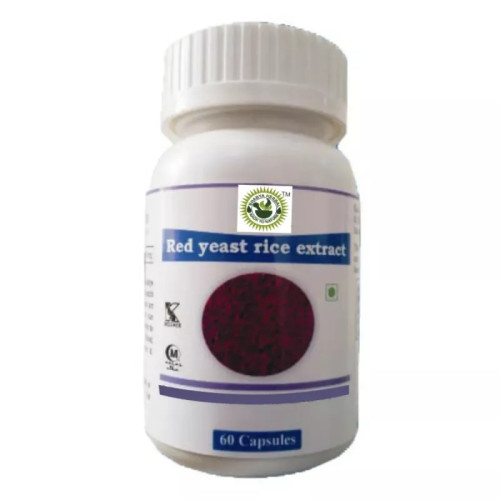Bhabya Herbal Red Yeast Rice Extract  Capsulesule (60cap)