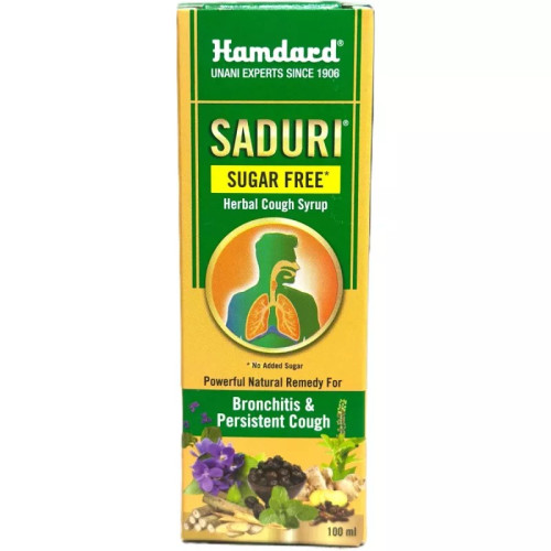 Hamdard Saduri Cough Syrup Sugar Free (100ml)