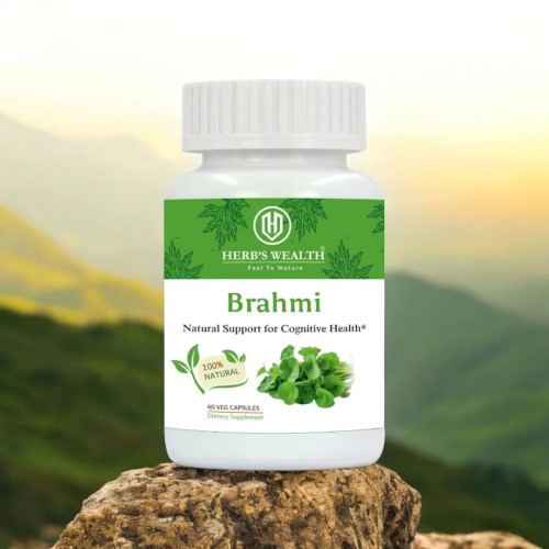 Herbs Wealth Brahmi  Capsules (60cap)
