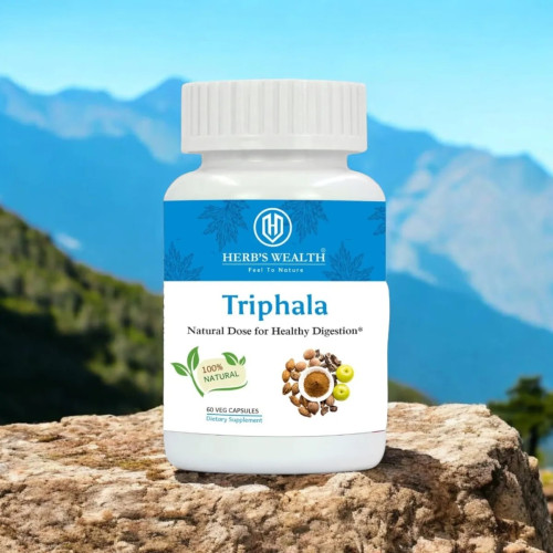 Herbs Wealth Triphala  Capsules (60cap)
