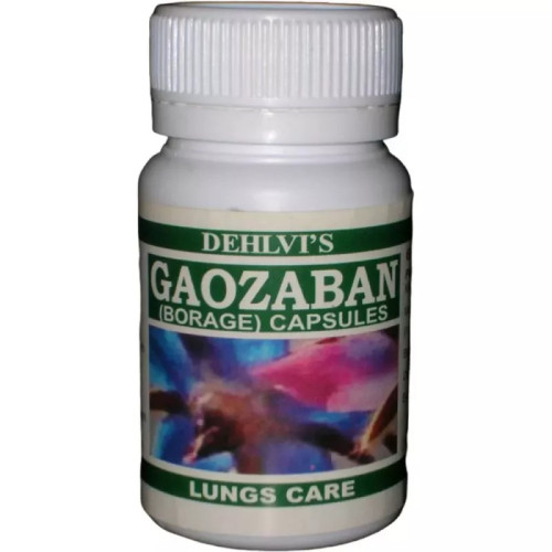 Dehlvi Gaozaban  Capsules (60 Capsules)