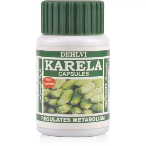Dehlvi Karela  Capsules (60 Capsules)
