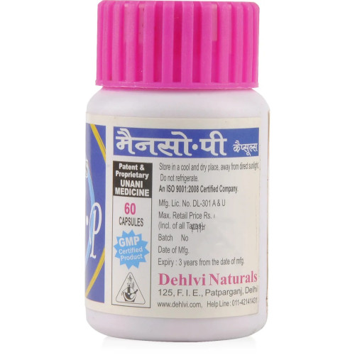 Dehlvi Menso-P (60 Capsules)