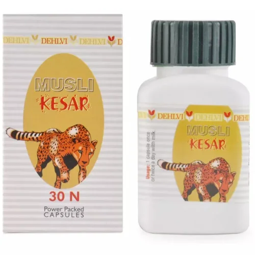 Dehlvi Musli Kesar  Capsulesule (30 Capsules)