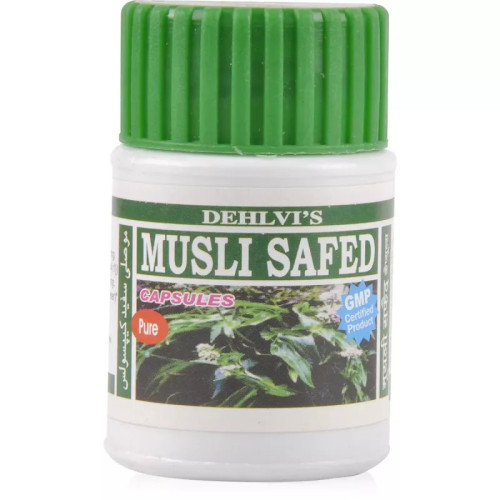 Dehlvi Musli Safed  Capsules (30 Capsules)