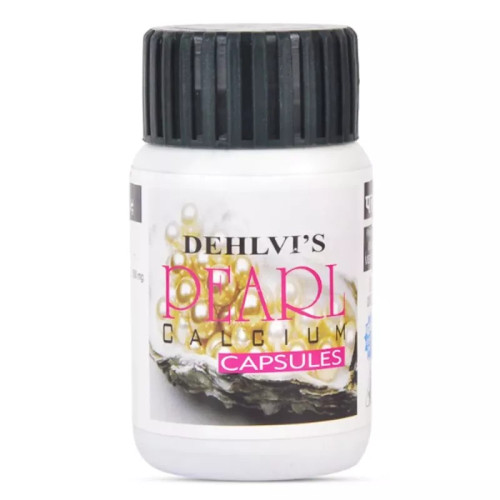 Dehlvi Pearl Calcium (60 Capsules)