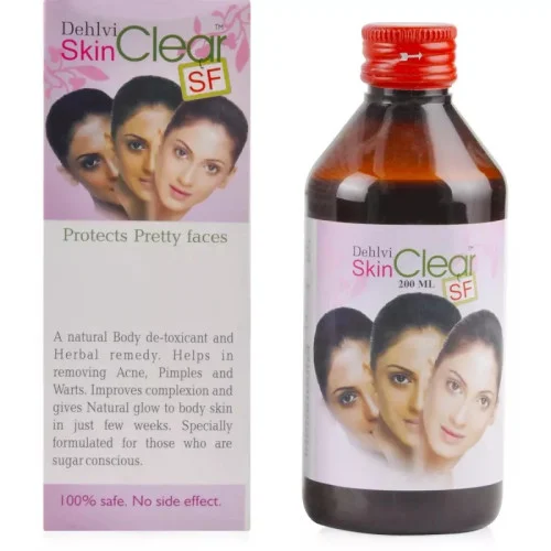 Dehlvi Skin Clear Syrup (Sugar Free) (200ml)