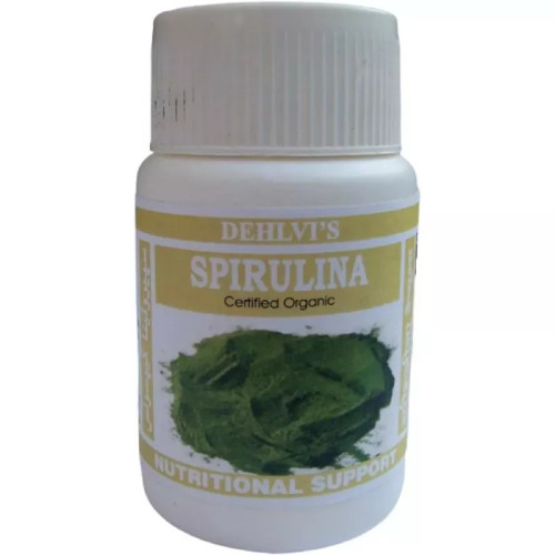 Dehlvi Spirulina  Capsules (60 Capsules)