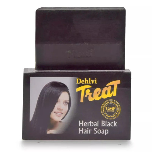 Dehlvi Treat Black Hair Soap (75g)