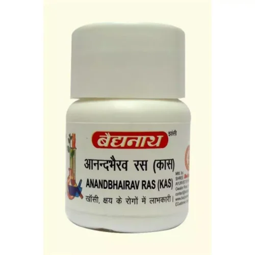 Baidyanath Anand Bhairav Ras (Kas) (40 Tablets)