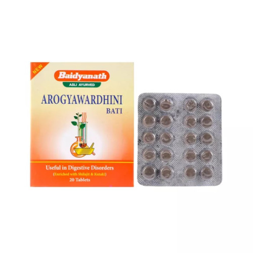 Baidyanath Arogyawardhini Bati (20 Tablets)