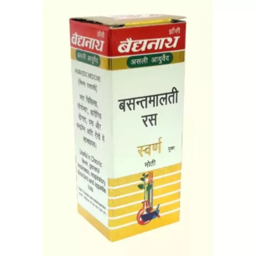 Baidyanath Basant Malti Ras (Swarna Yukta) (5 Tablets)