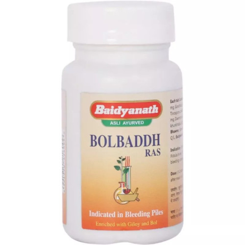 Baidyanath Bolbaddh Ras (80 Tablets)