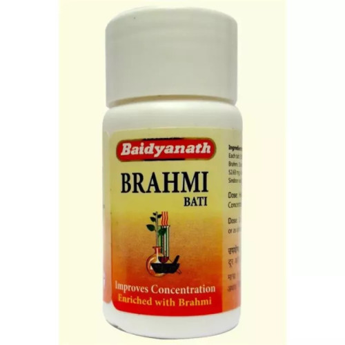 Baidyanath Brahmi Vati (Buddhi Vardhak) (20 Tablets)