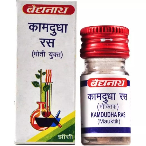 Baidyanath Kamdudha Ras (Moti Yukta) (10 Tablets)