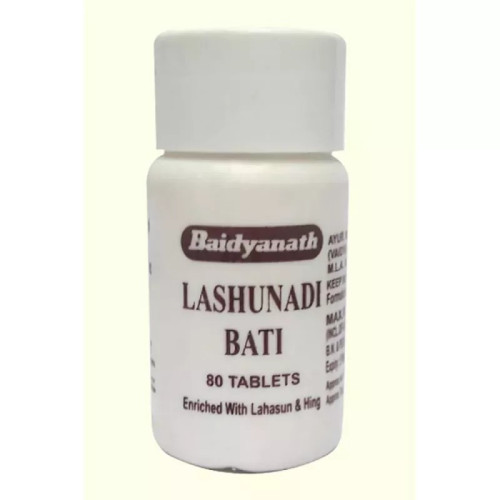 Baidyanath Lashunadi Vati (40 Tablets)