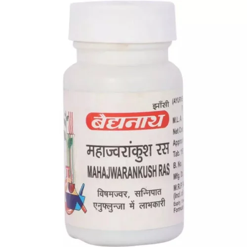 Baidyanath Mahajwarankush Ras (80 Tablets)