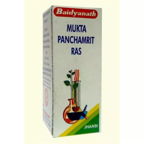 Baidyanath Mukta Panchamrit Ras (Moti Yukta) (5 Tablets)