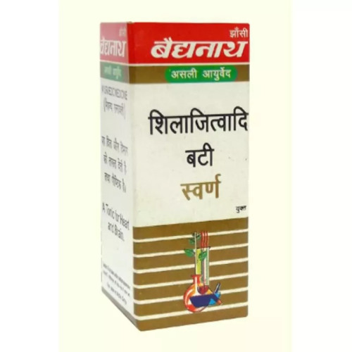 Baidyanath Shilajitwadi Bati (Swarna Yukta) (5 Tablets)