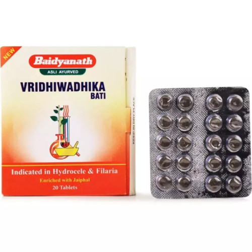 Baidyanath Vridhiwadhika Bati (20 Tablets)