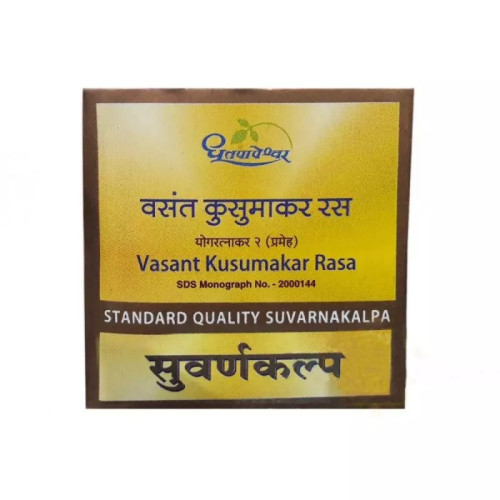 Dhootapapeshwar Vasant Kusumakar Ras (Standard) (30 Tablets)