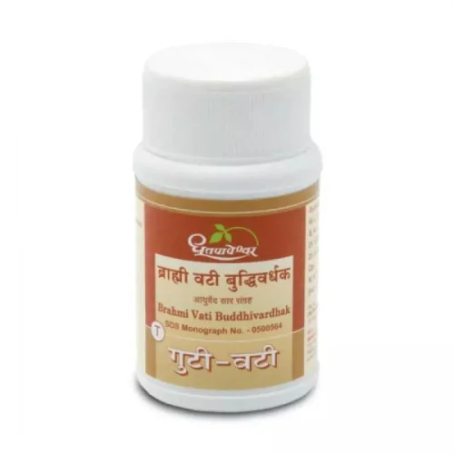 Dhootapapeshwar Brahmi Vati Budhivardhak (60 Tablets)
