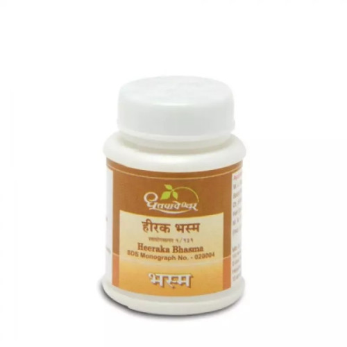 Dhootapapeshwar Heerak Bhasma (500mg)