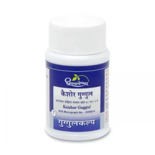 Dhootapapeshwar Kaishor Guggul (1000 Tablets)