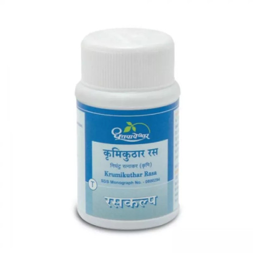 Dhootapapeshwar Krumikuthar Rasa (60 Tablets)
