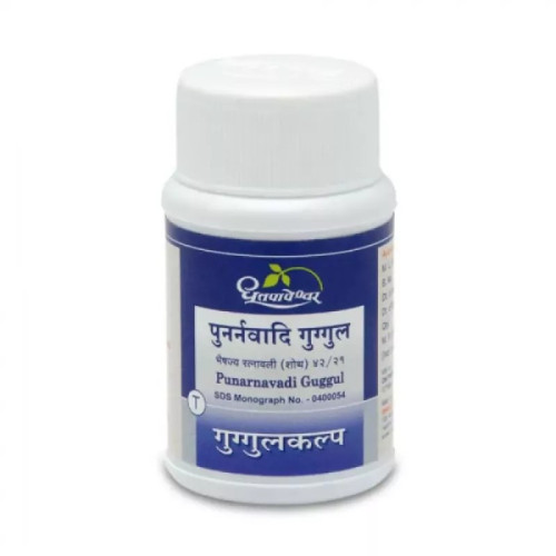 Dhootapapeshwar Punarnavadi Guggul (60 Tablets)