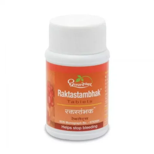 Dhootapapeshwar Raktastambhak  Tablets (60 Tablets)