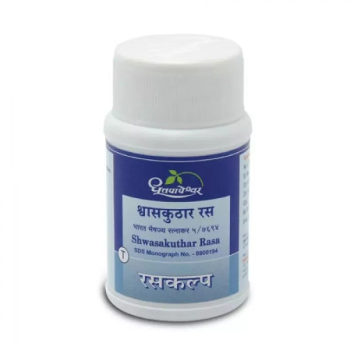 Dhootapapeshwar Shwasakuthar Rasa (60 Tablets)
