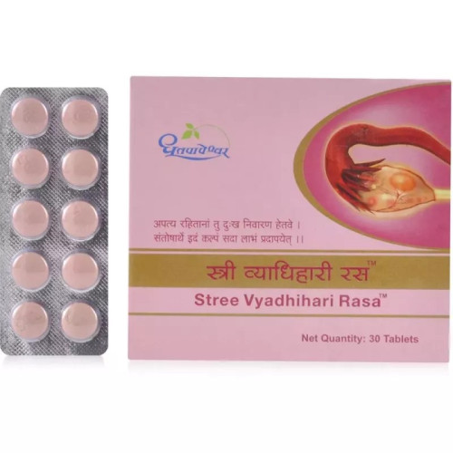 Dhootapapeshwar Stree Vyadhihari Ras (30 Tablets)