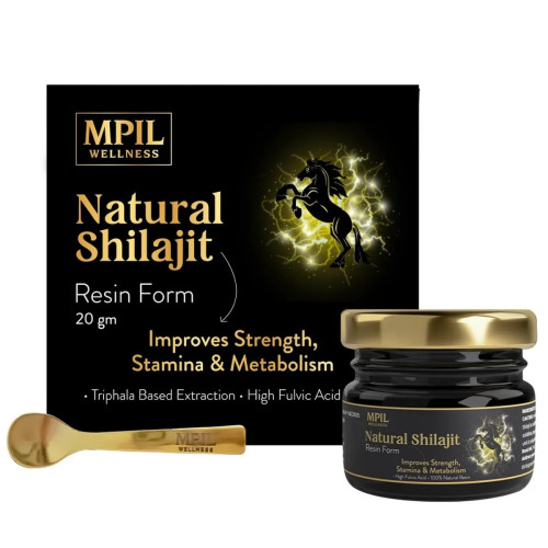 Mpil Natural Shilajit Resin Form (20g)