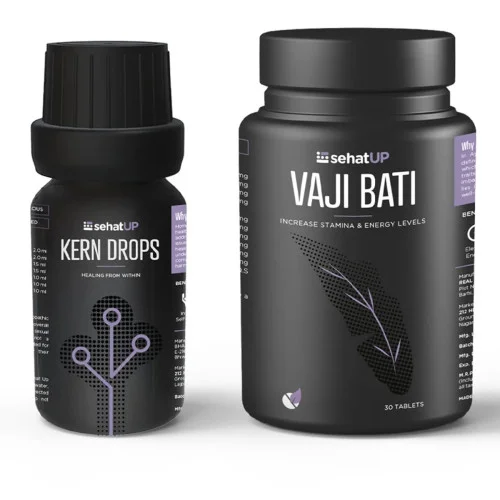 SehatUP Kern Drop + Vaji Bati  Tablets (Drop 30ml +  Tablets 30) (1Pack)