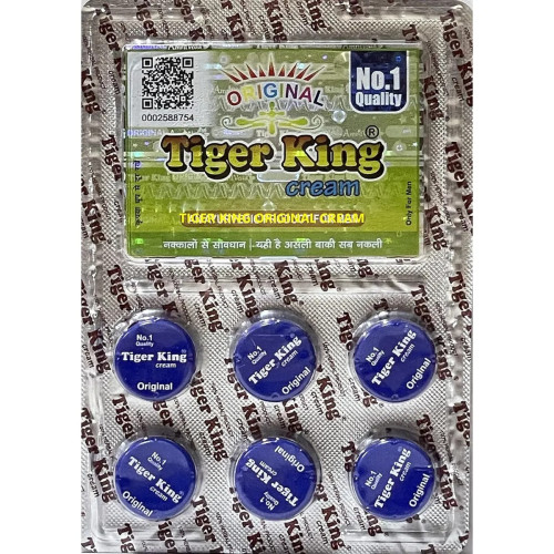 Tiger King Cream For Men (Each 2g) (6pcs, Pack of 3)