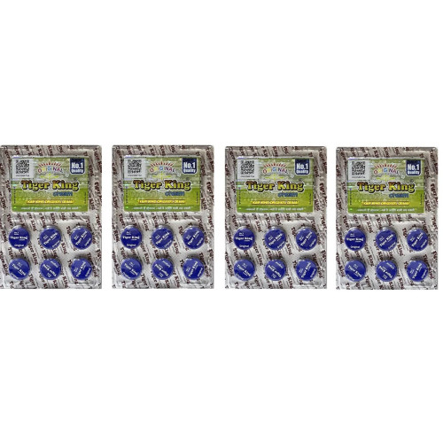 Tiger King Cream For Men (Each 2g) (6pcs, Pack of 4)